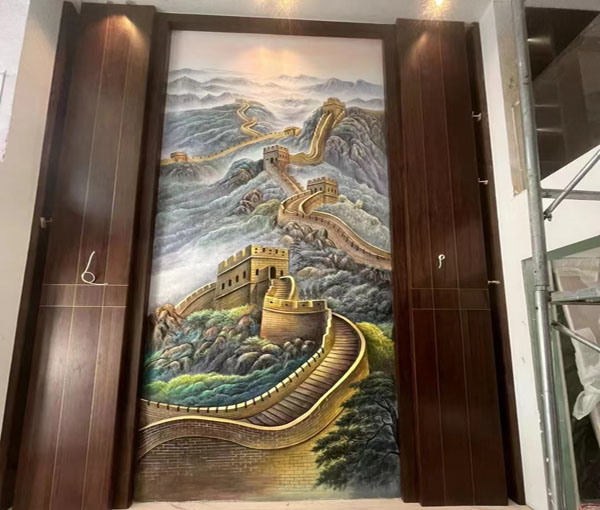 大型背景墻壁畫
